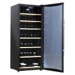 Caviss C1100GBE4 | Cave de Vinho 100 garrafas | Compressor | Mono temperatura | 58,0 x 65 x 148,5 cm (LxPxA) | G (ex classe A) - Image 3