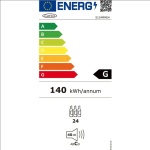 Caviss S124MME4 | Cave de Vinho 24 garrafas | Compressor | Mono temperatura | 48 x 44 x 64,2 cm (LxPxA) | G (ex classe A) - Image 5