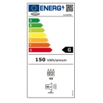 Caviss S145MME4 | Cave de Vinho 45 garrafas | Compressor | Mono temperatura | 54,5 x 56,5 x 85,5 cm | G (ex classe A) - Image 5