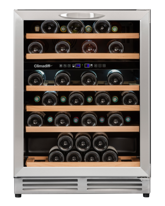 CLIMADIFF - CBU51D1X 01 CLIMADIFF CBU51D1X - Encastre (debaixo do balcão) - 51 garrafas - Duas temperaturas - Image 1