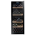 CLIMADIFF CD90B1 (91 garrafas - Preto) Duas zonas de temperatura - Image 4