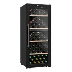 CLIMADIFF CLD115B1 (110 garrafas - Preto) Duas zonas de temperatura