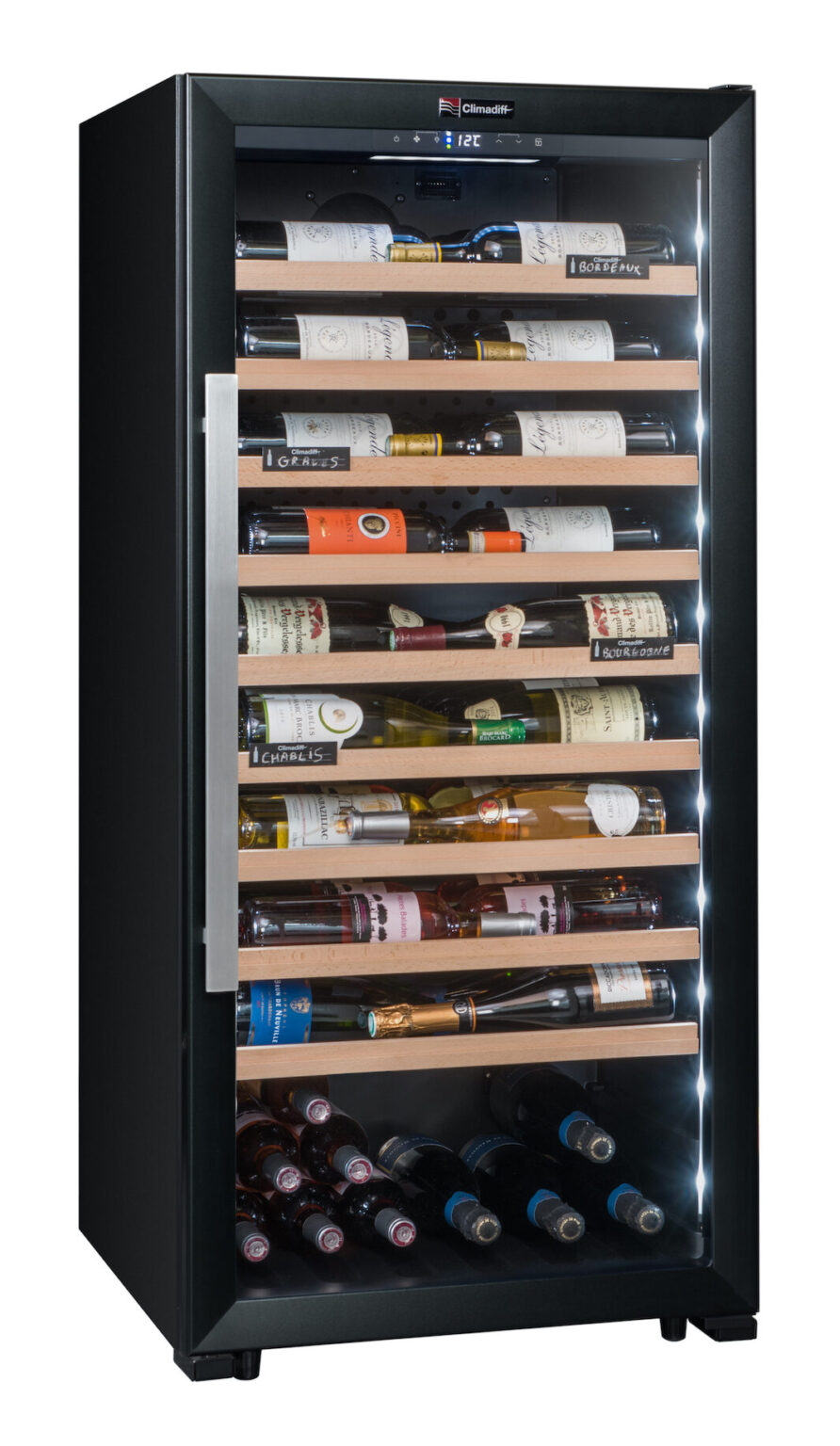 CLIMADIFF CPF100B1 (98 garrafas - Preto) Multifuncional