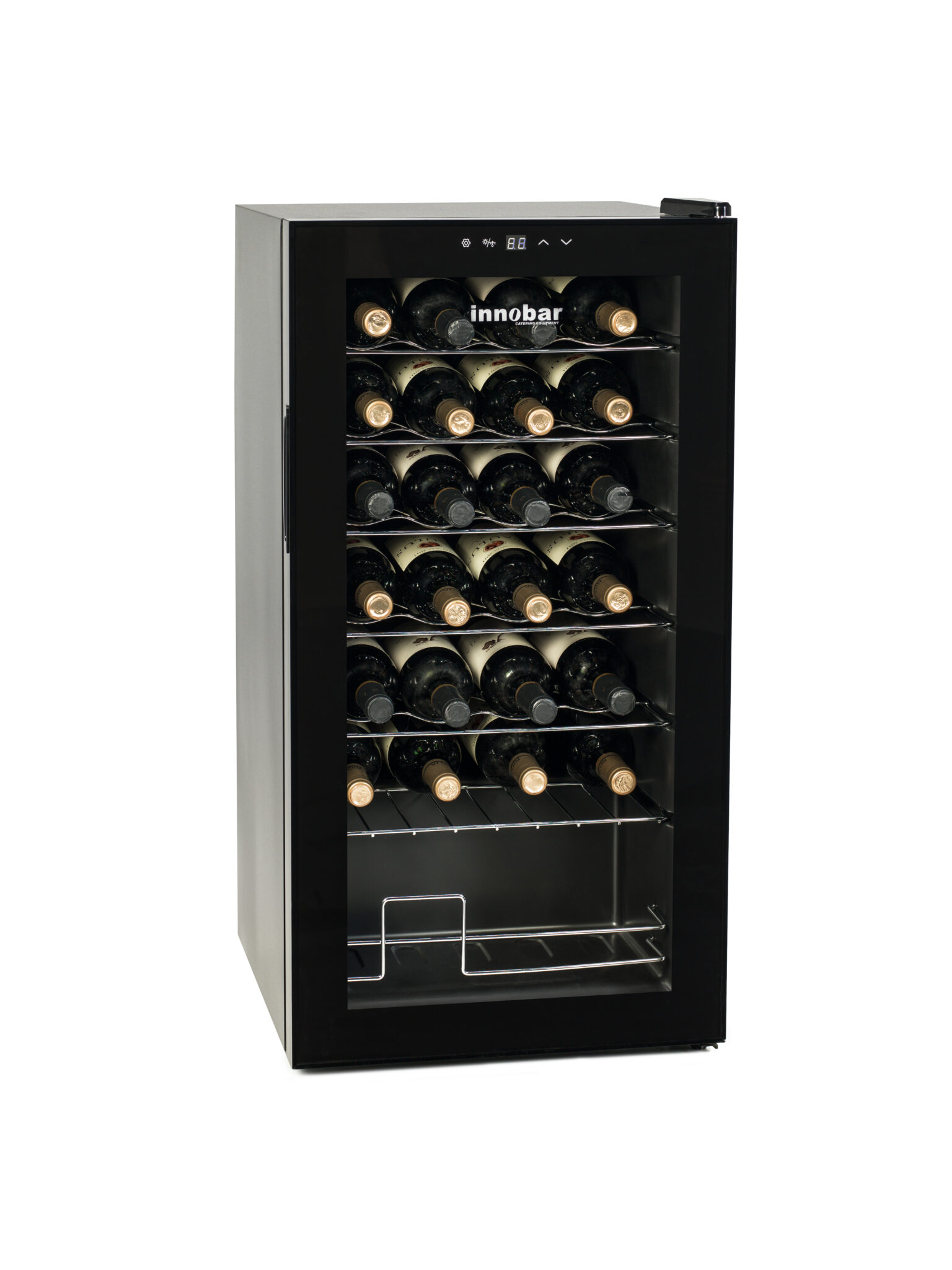 Innobar MENDOZA 88 N | Cave de Vinho 28 garrafas | Compressor | Mono temperatura | 43 x 45 x 84 cm (LxPxA) | G (ex classe A)