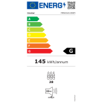 Innobar MENDOZA 88 NM | Cave de Vinho 28 garrafas | Compressor | Mono temperatura | 43 x 45 x 84 cm (LxPxA) | G (ex classe A) - Image 6