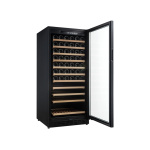 Vinobox 110 GC 1T Preta | Cave de Vinho 116 garrafas | Montemperatura | Porta com fechadura | 59,5 x 68 x 136 cm (LxPxA) | G - Image 3