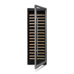Vinobox 168 GC 1T Inox | Cave de Vinho 168 garrafas | Mono temperatura | Porta com fechadura | 59,5 x 68 x 182 cm (LxPxA) | G - Image 7