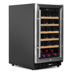 Vinobox 40 GC 1T Inox | Cave de Vinho 34 garrafas | Montemperatura | Porta com fechadura | 45 x 59,5 x 80 cm (LxPxA) | G - Image 3