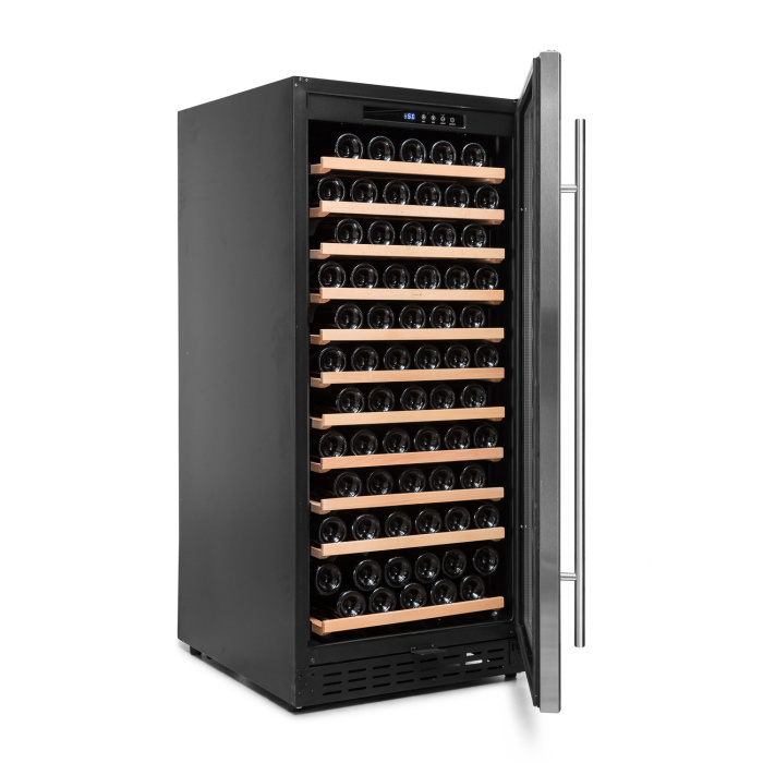 Vinobox 110 GC 1T Inox | Cave de Vinho 116 garrafas | Mono temperatura | Porta com fechadura | 59,5 x 68 x 136 cm (LxPxA) | G - Image 5