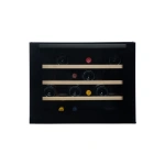 Vinobox 24 Design Preto | Cave de Vinho 24 garrafas | Montemperature | 59,5 x 54,5 x 45,5 cm (LxPxA) | G