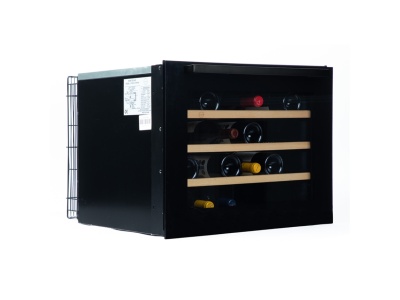 Vinobox 24 Design Preto | Cave de Vinho 24 garrafas | Montemperature | 59,5 x 54,5 x 45,5 cm (LxPxA) | G - Image 3