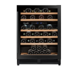 CLIMADIFF CBU50D2B - Encastre (debaixo do balcão) - 51 garrafas - Duas Zonas de temperatura  - F